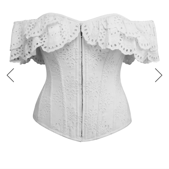 Corset story, 28", white - Picture 2 of 10